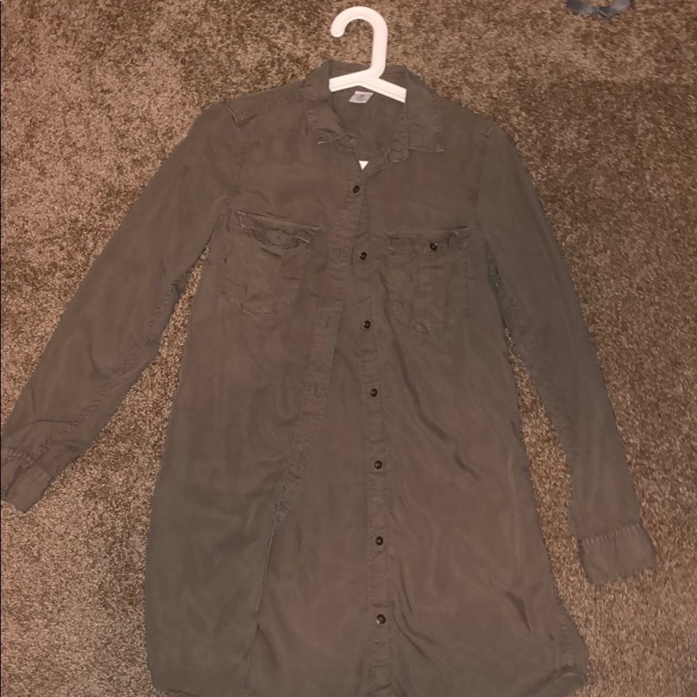 h & m long sleeve dress